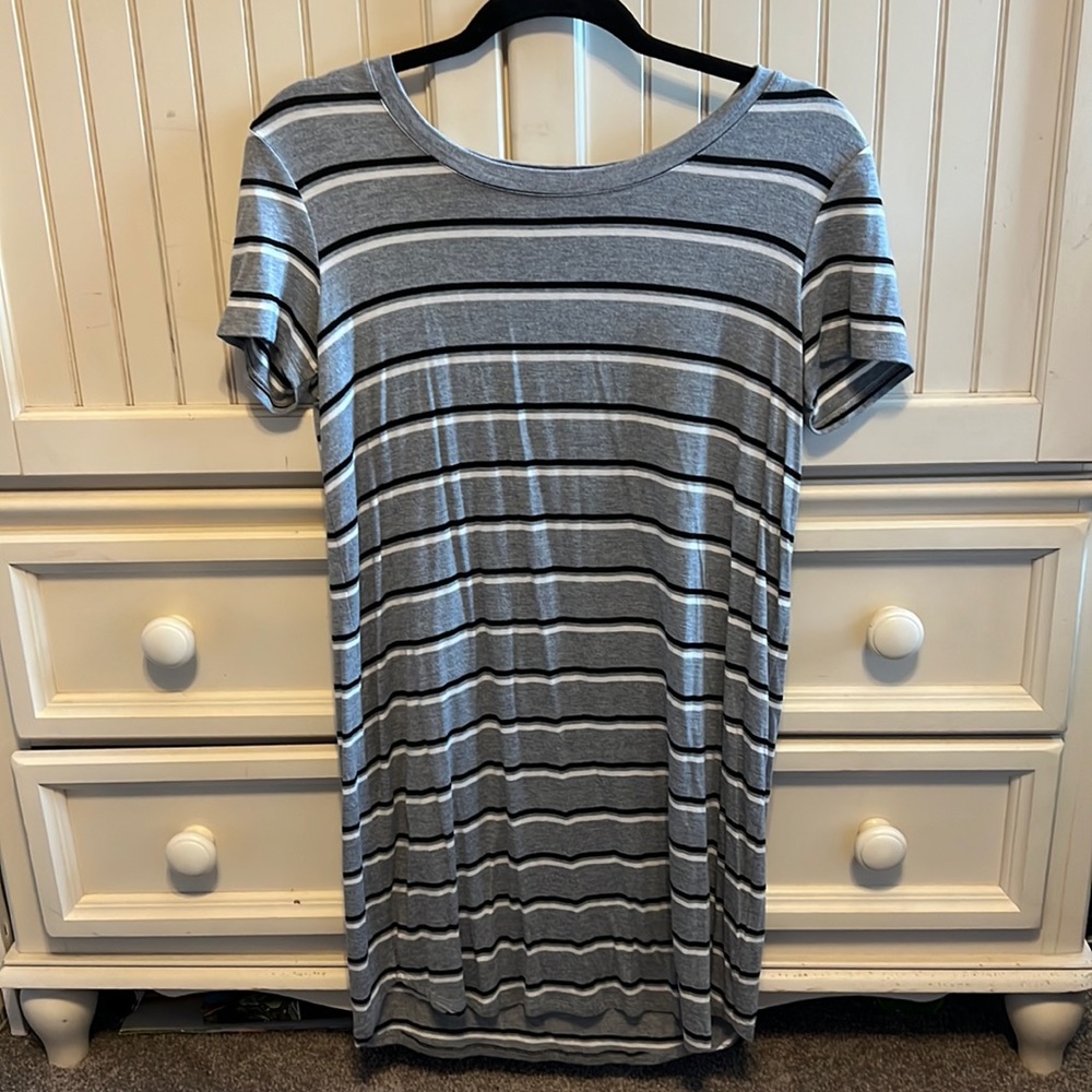Garage Stripper T-Shirt Dress